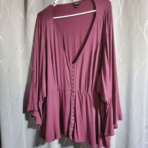 Torrid Wine color top size 5x